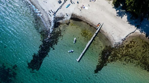 Ontdek het eiland Årø in Sønderjylland vanaf de Gammelbro Camping