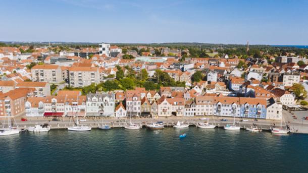 Ontdek de havenstad Sønderborg aan het Flensborg Fjord in Denemarken