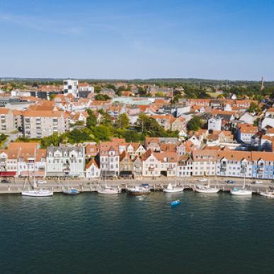 Ontdek de havenstad Sønderborg aan het Flensborg Fjord in Denemarken